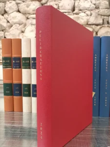 Art et Reliure de Lautrec Mairies et Collectivités registre délibération cuir rouge côté