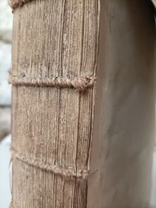 Art et Reliure de Lautrec Réparations livre abimé tranche