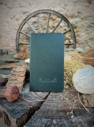 Art et Reliure Carnet de Notes - Petit modèle vert